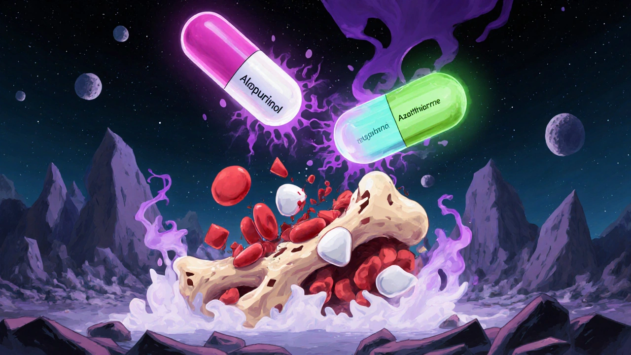 Gout Medications: Allopurinol and Azathioprine Interaction Risks