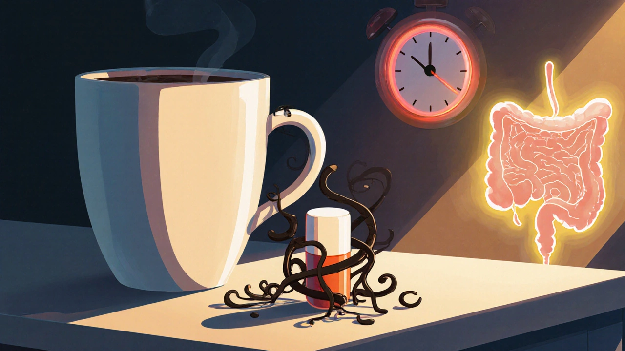 Morning Coffee and Levothyroxine: How to Space Doses for Better Absorption