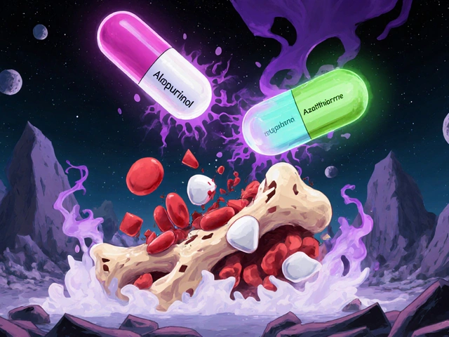 Gout Medications: Allopurinol and Azathioprine Interaction Risks